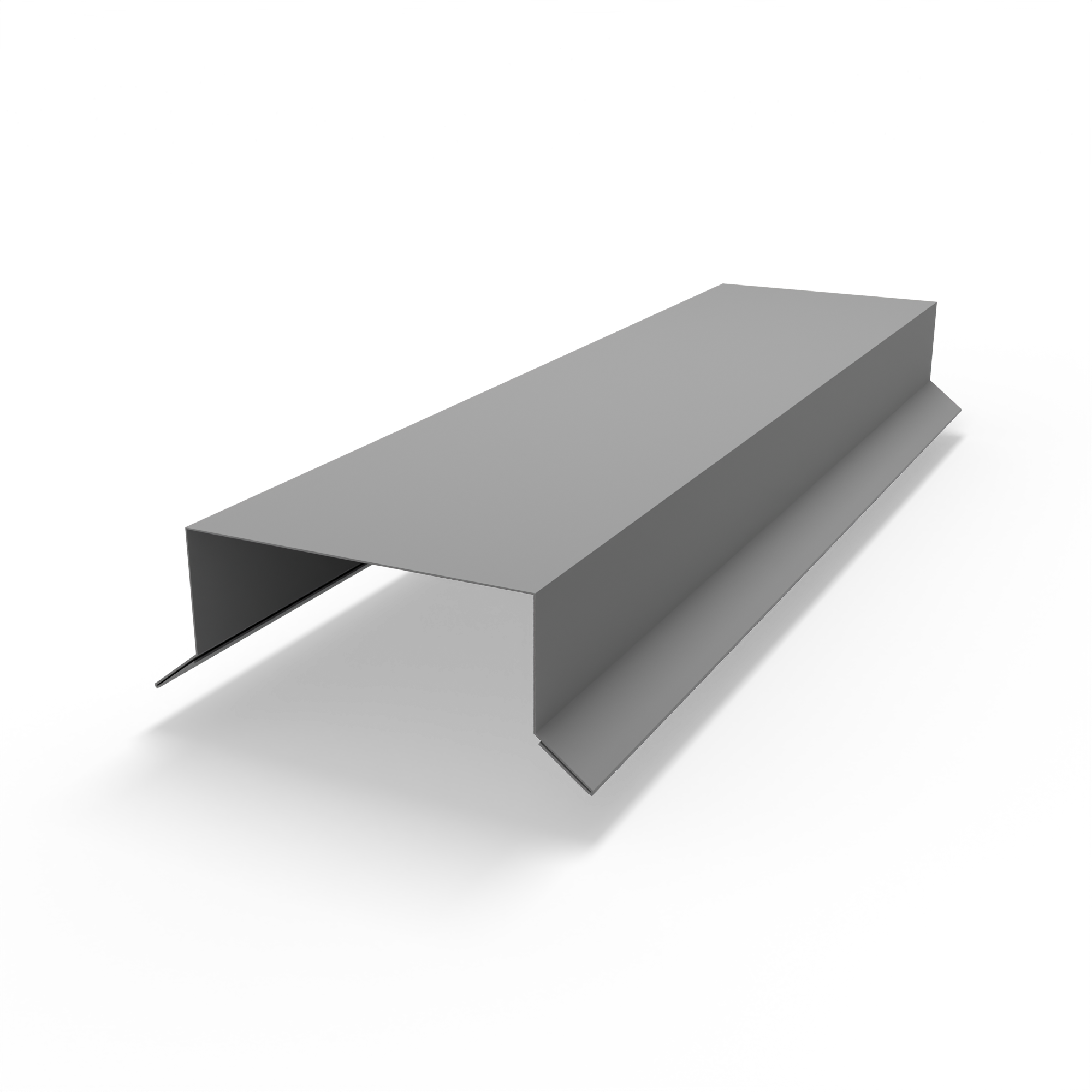 Парапет плоский RAL 9022 полиэстер 0,45