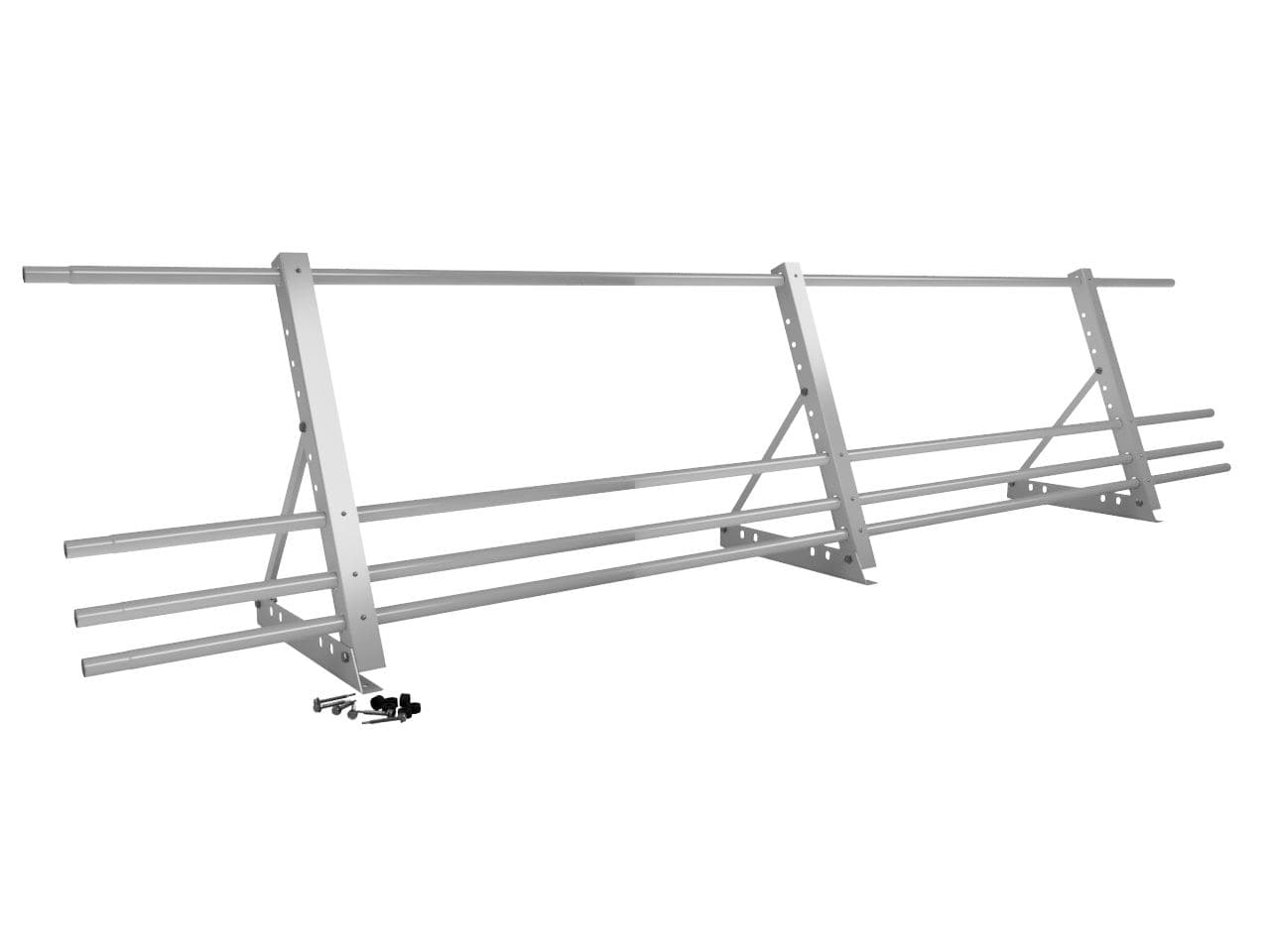 Ограждение кровельное фальц 2000мм 600-25-1-1,5-2 холоднокатанная сталь с порошковым покрытием RAL 7004