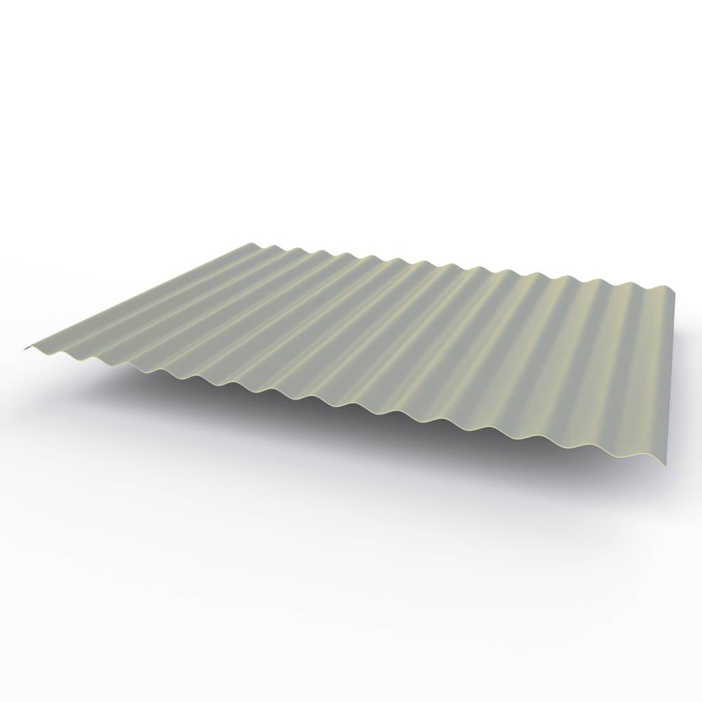 Профнастил С15 (RAL 7004) полиэстер 0,7х1180мм