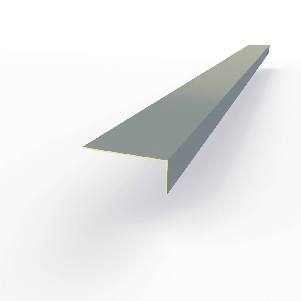 Откос оконный 0,4 мм (RAL 7000) c порошковым покрытием