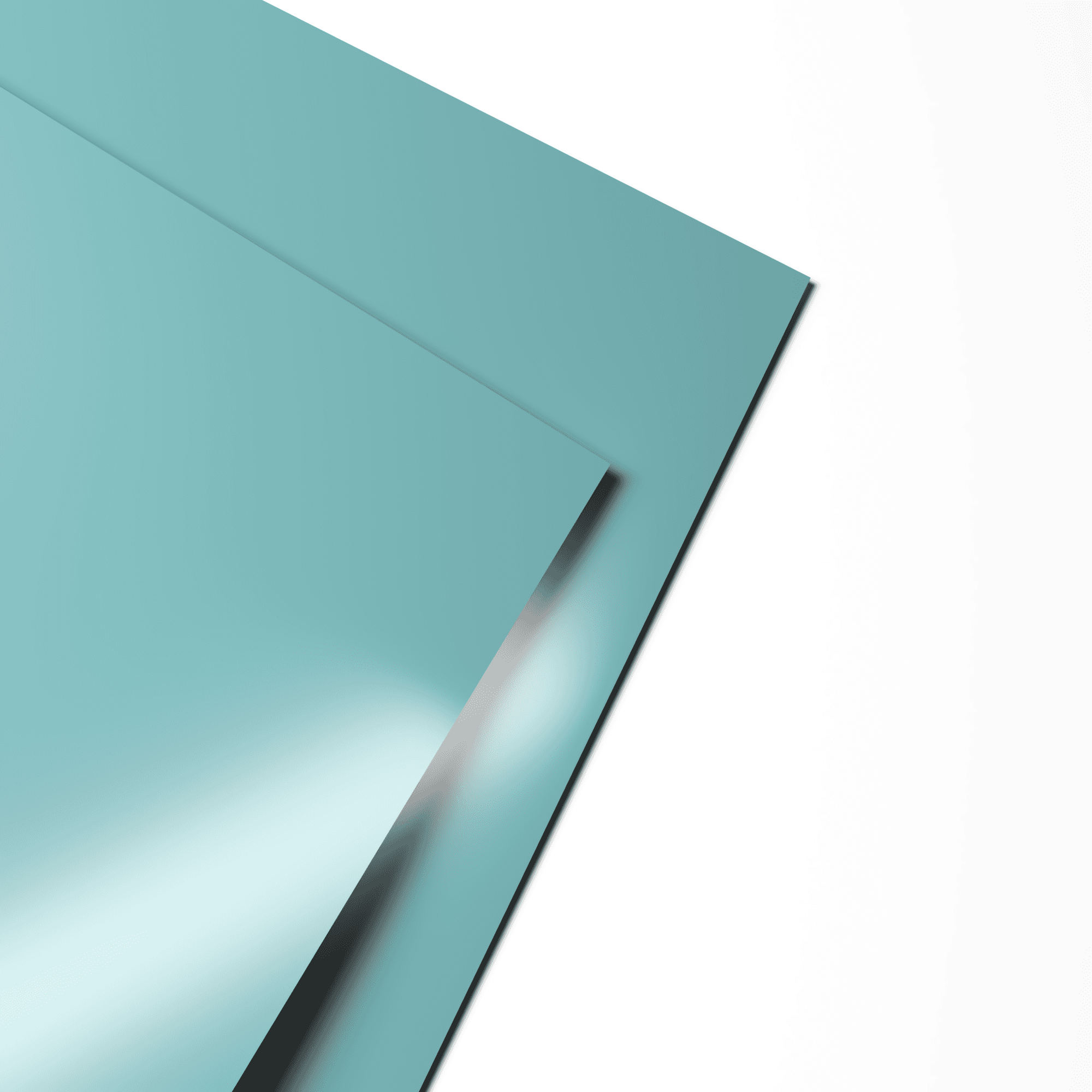 Лист оцинкованный 0,55х1250мм (RAL 6034) с полимерным покрытием (полиэстер)