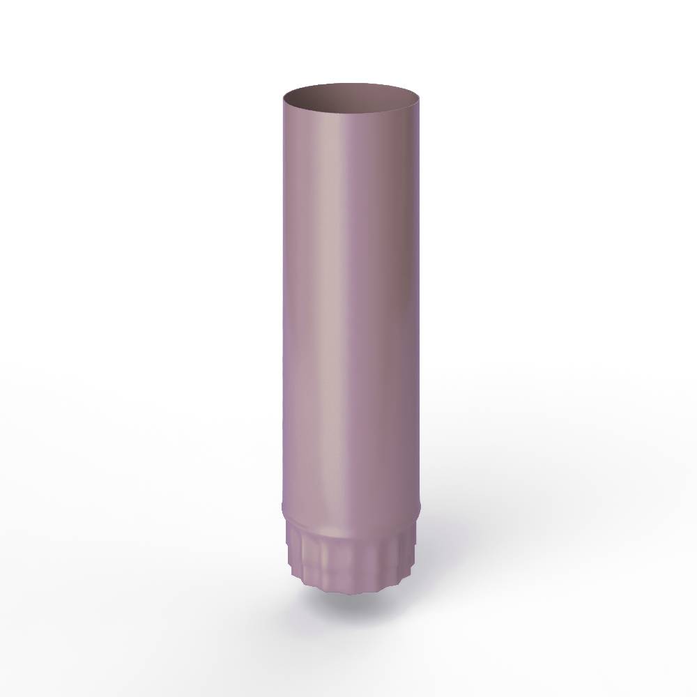 Труба водосточная оцинкованная порошок ф140х1250мм RAL 4009