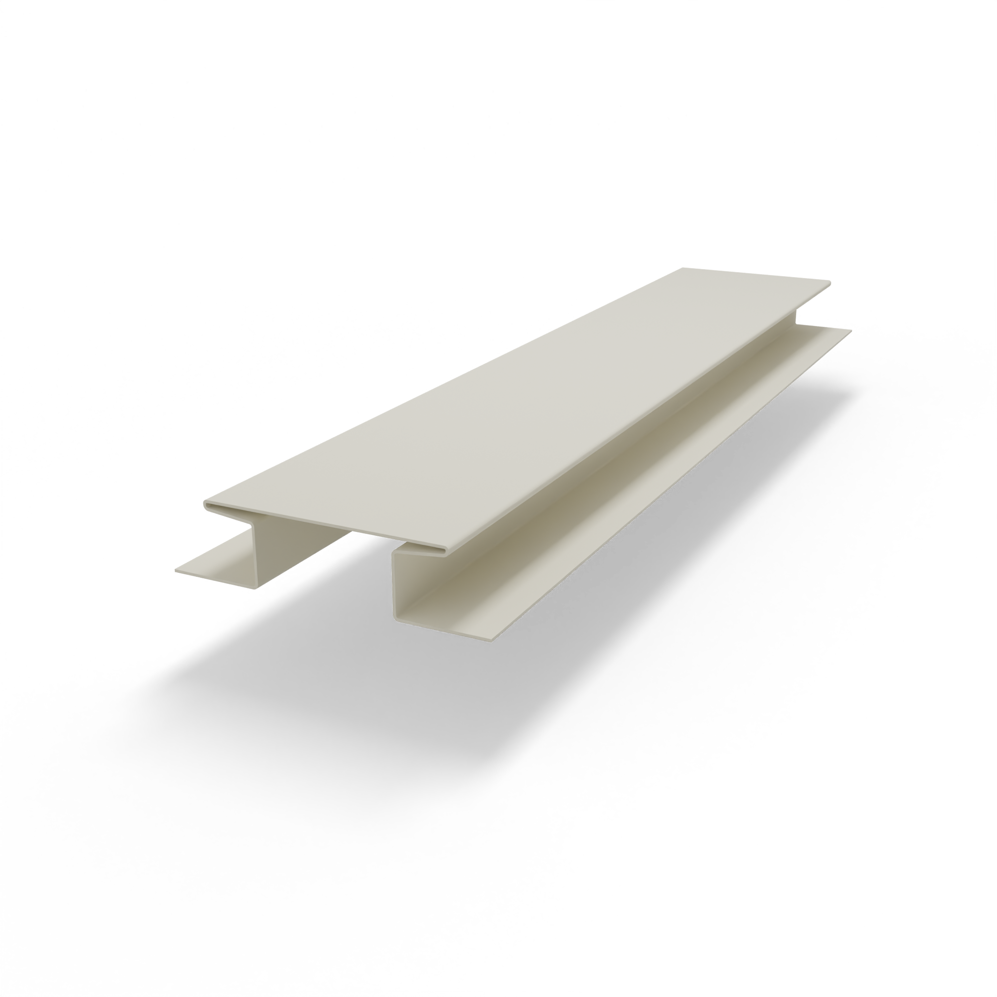 Н профиль (RAL 9001) оцинкованный с порошковым покрытием 0,45 мм