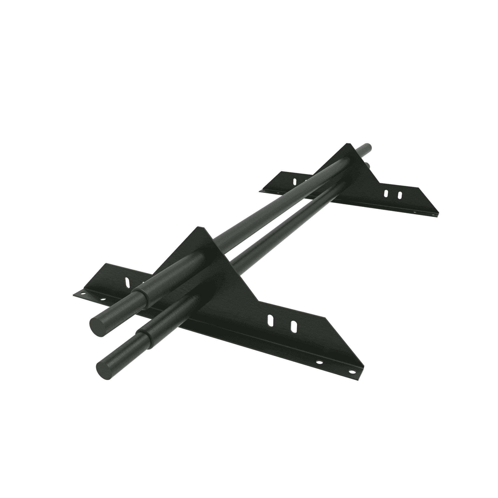 Снегозадержатель трубчатый плоскоовальный 1000мм универсальный 25-1,2-2,0-2 оцинкованная сталь с порошковым покрытием RAL 6020