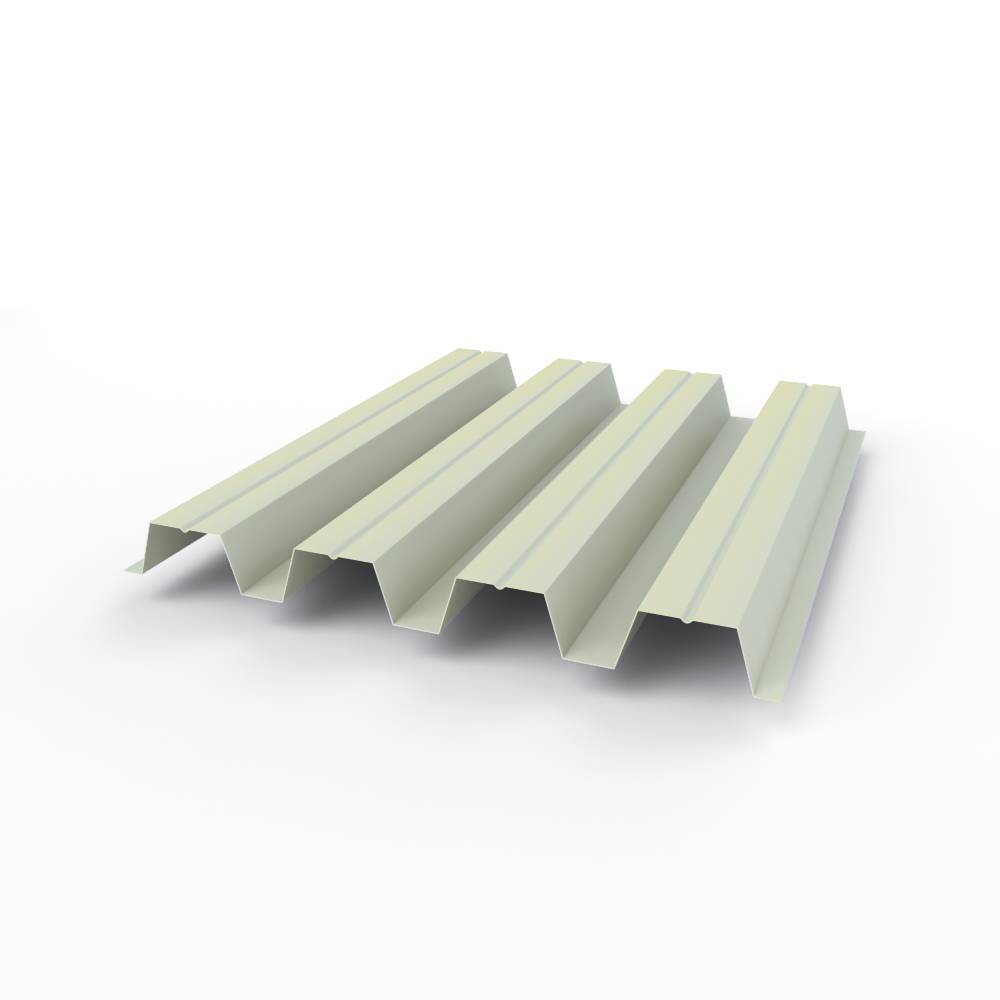 Профнастил Н57 оцинкованный 0,6х801мм (RAL 7035) с полимерным покрытием (Полиэстер)