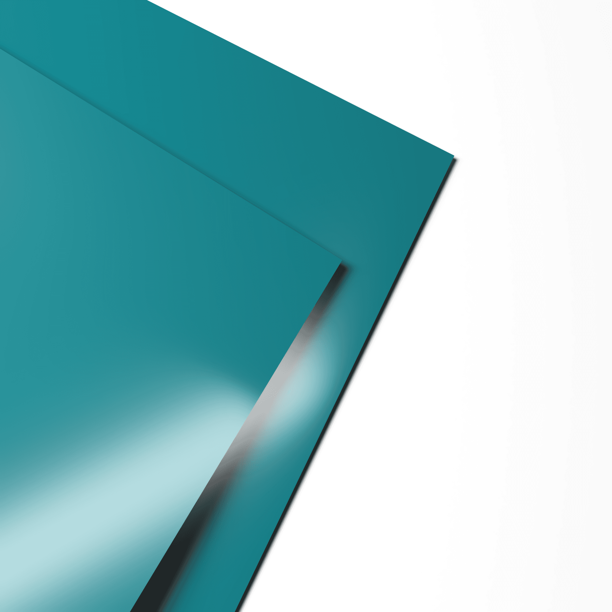 Лист оцинкованный 1,0х1250мм (RAL 5018) с полимерным покрытием (полиэстер)