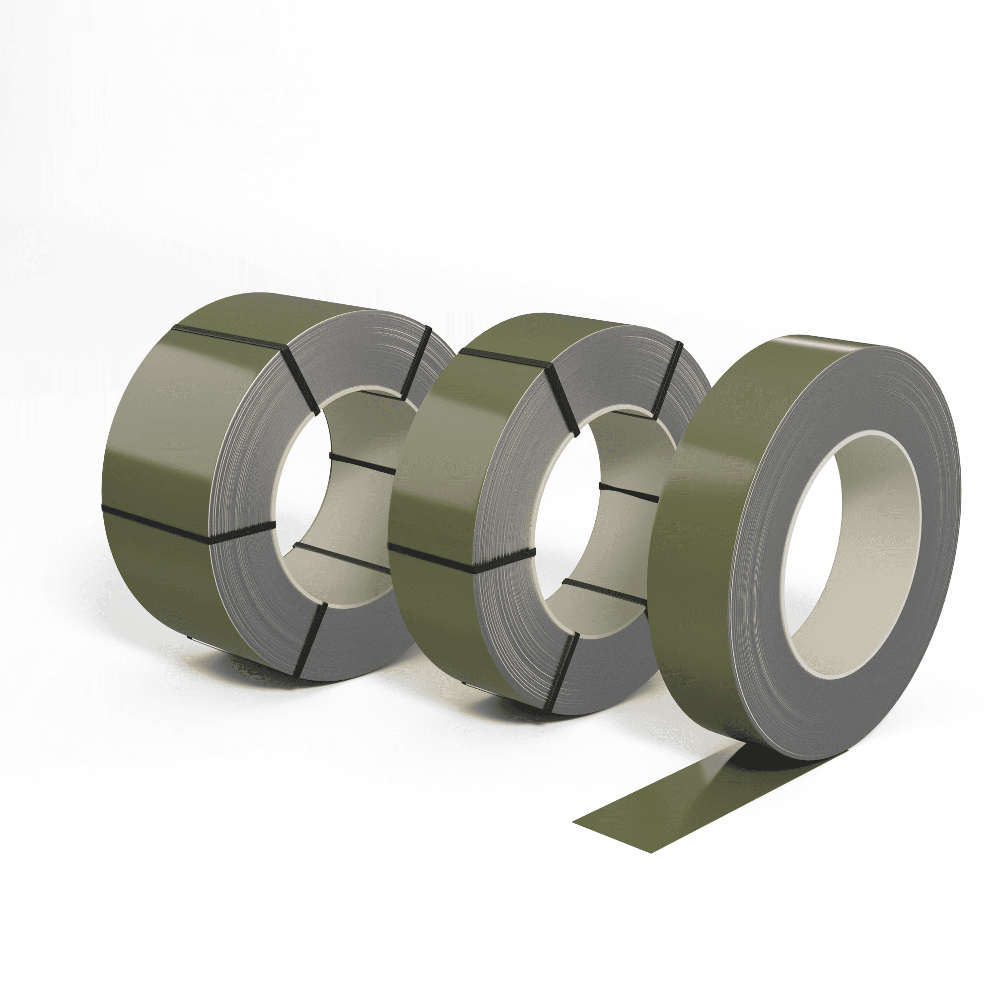 Лента оцинкованная (Штрипс) 1,0 мм (RAL 6013) с полимерным покрытием (полиэстер)