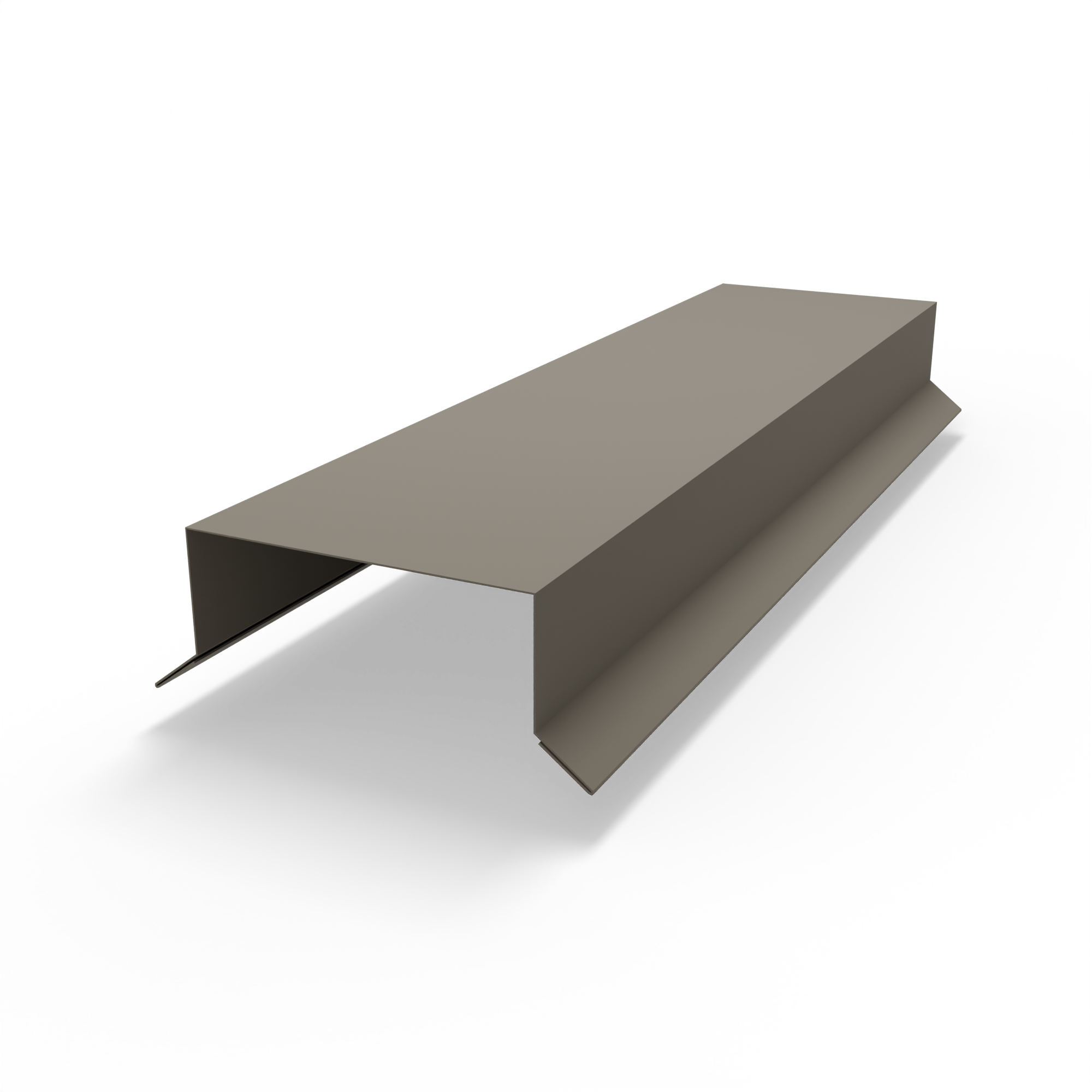 Парапет плоский RAL 7048 полиэстер 0,45