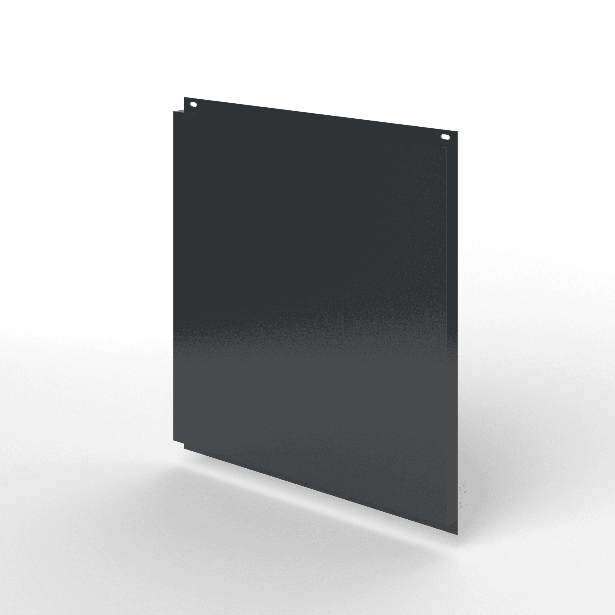 Фасадная металлокассета открытого типа оцинкованная с порошковым покрытием 1мм RAL 7021