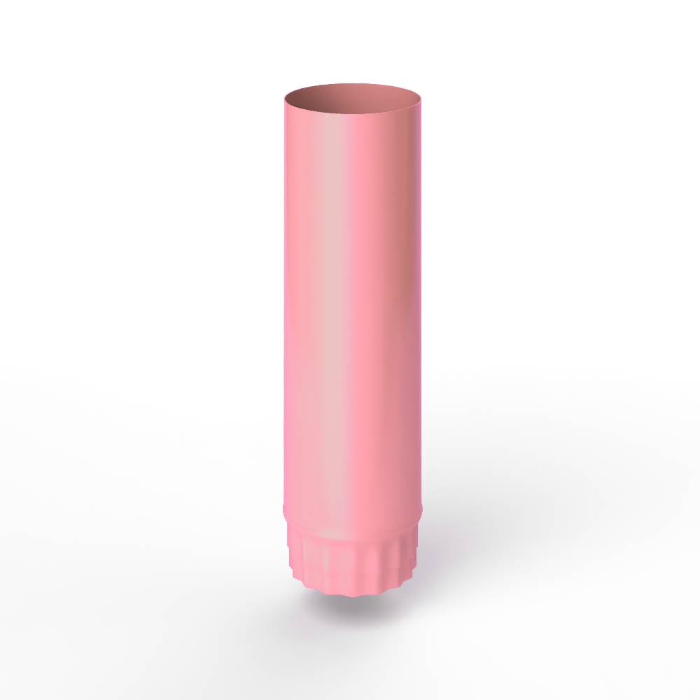 Труба водосточная оцинкованная порошок ф120х1250мм RAL 3015