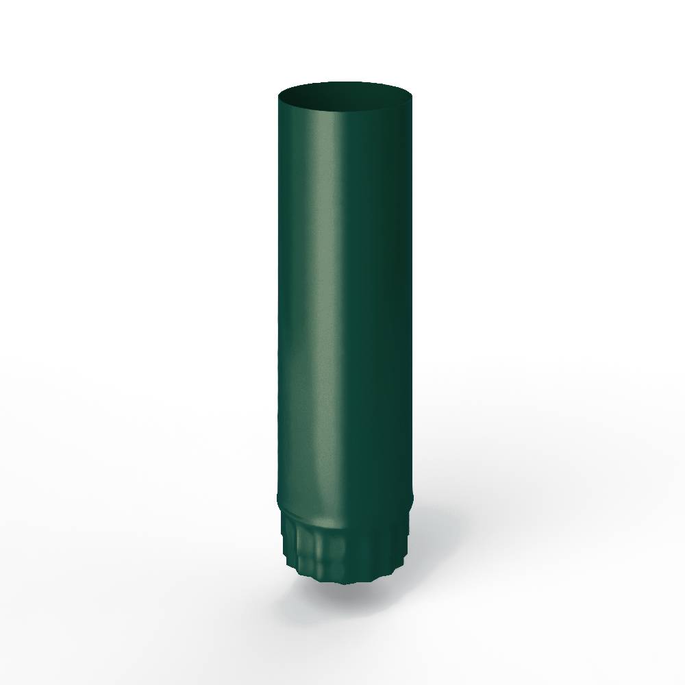 Труба водосточная оцинкованная порошок ф200х1250мм RAL 6005