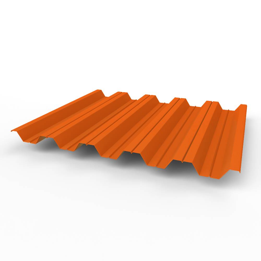 Профнастил НС35 0,45 RAL 2004 оцинкованный, с полимерным покрытием (полиэстер)