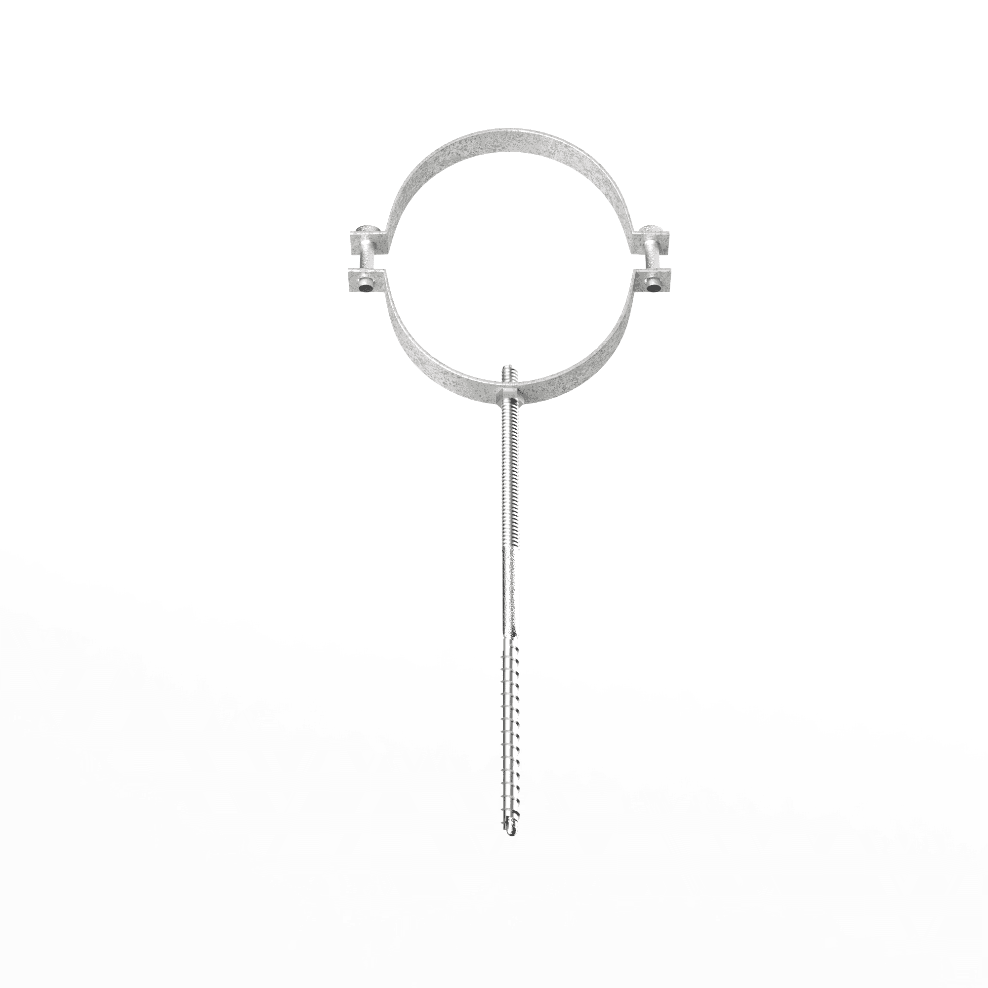 Крепление водосточный трубы шпилька оцинкованное ф130х10х250мм