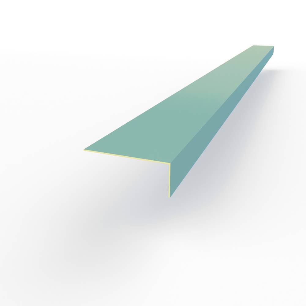 Откос оконный 0,7 мм (RAL 6034) c порошковым покрытием