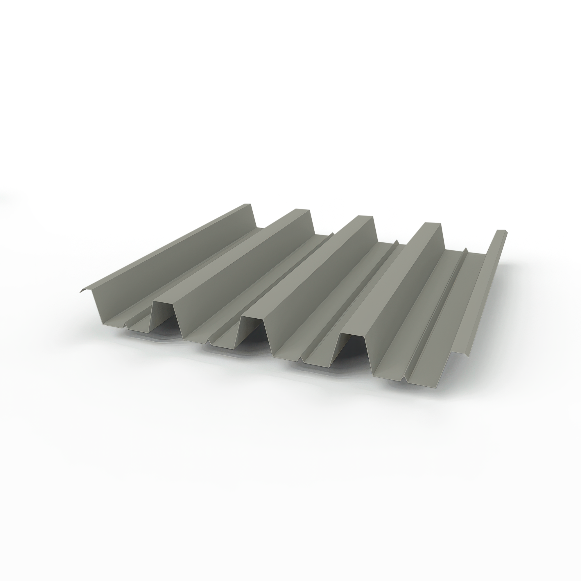 Профнастил Н60 (RAL 7030) 0,5х845мм оцинкованный, с полимерным покрытием (Полиэстер)