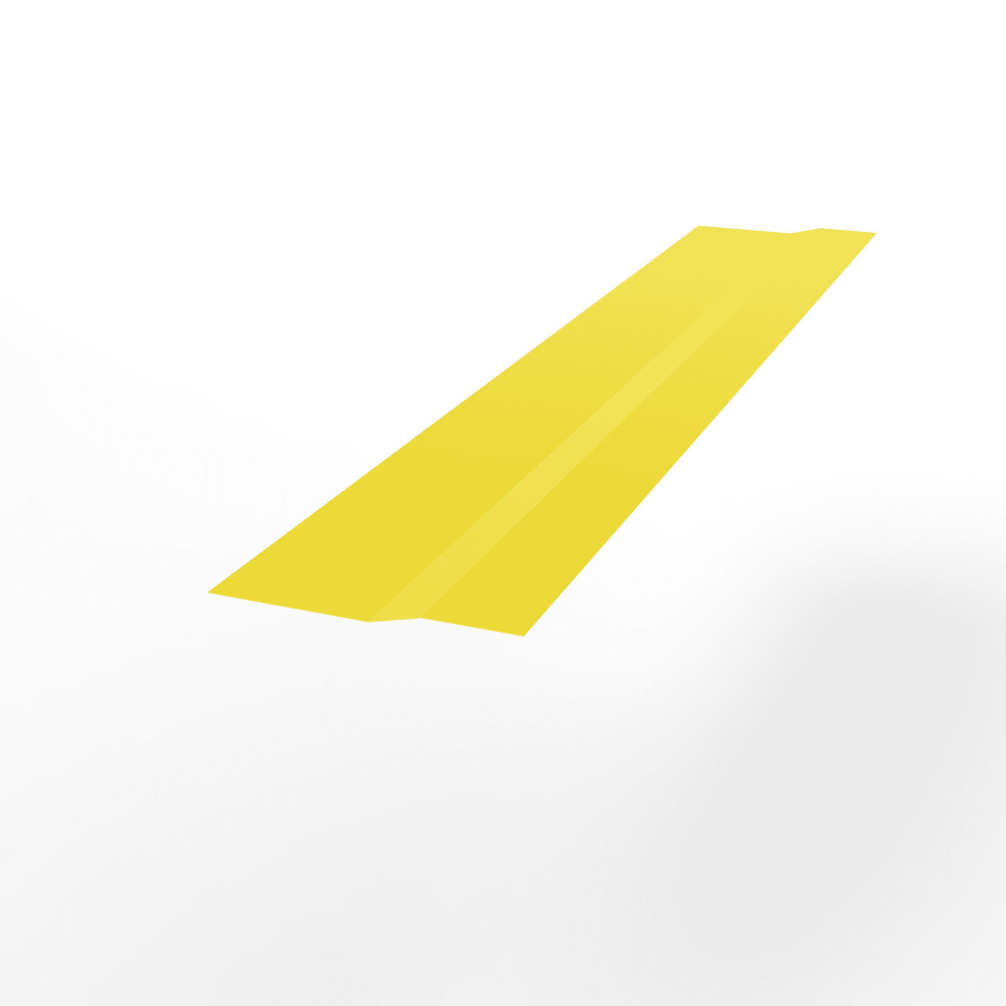 Крепёжная планка (RAL 1018) оцинкованная, с порошковым покрытием 0,45 мм