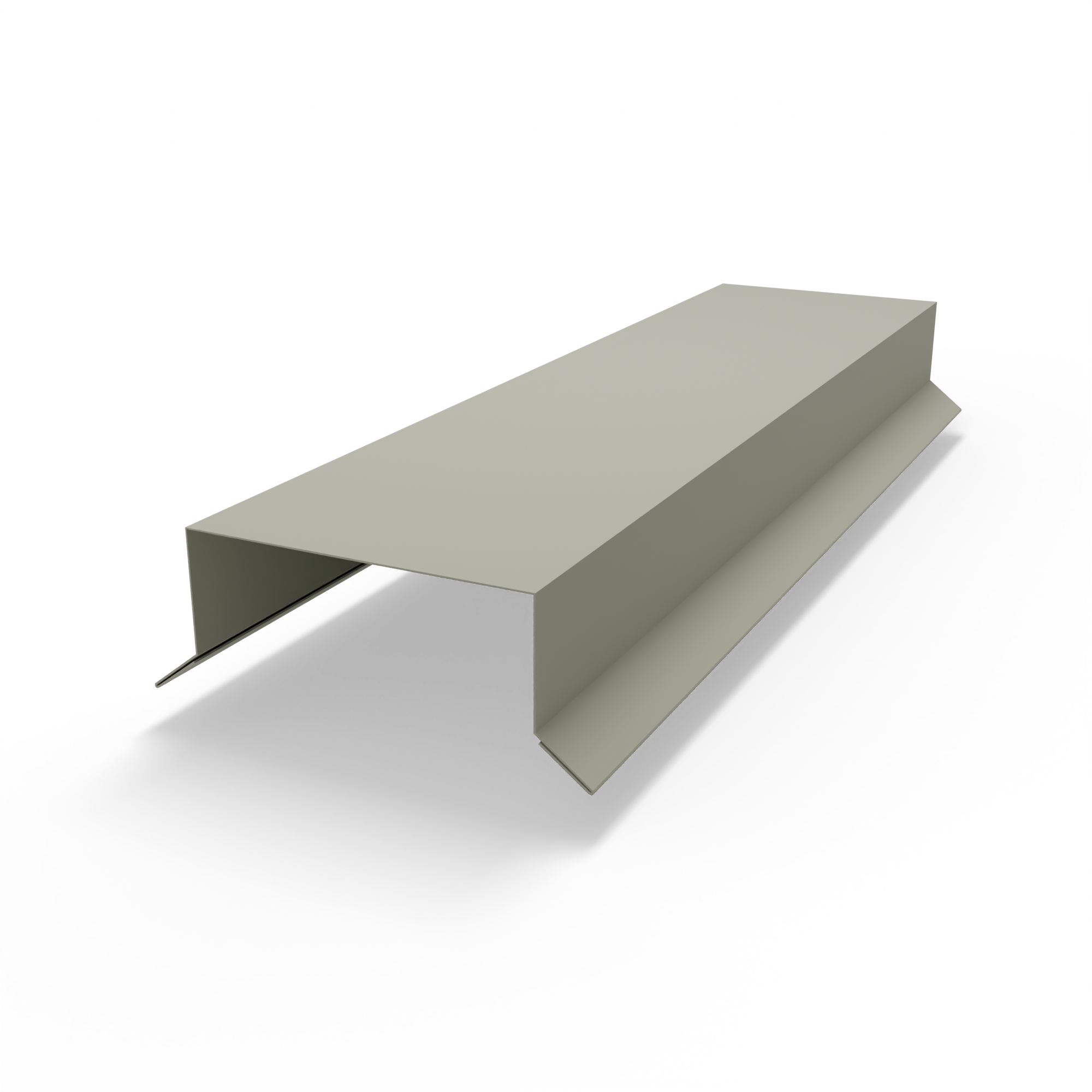 Парапет плоский RAL 7032 полиэстер 0,5 мм