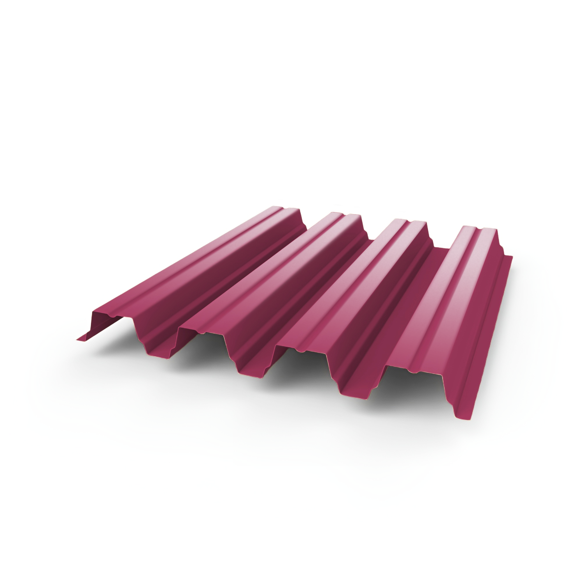 Профнастил Н75 - 0,8 (RAL 4010) с полимерным покрытием (полиэстер)