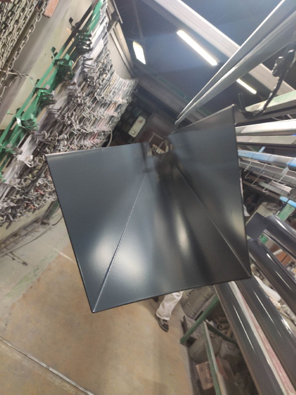 Парапет RAL 7024 полиэстер 0.45мм плоский