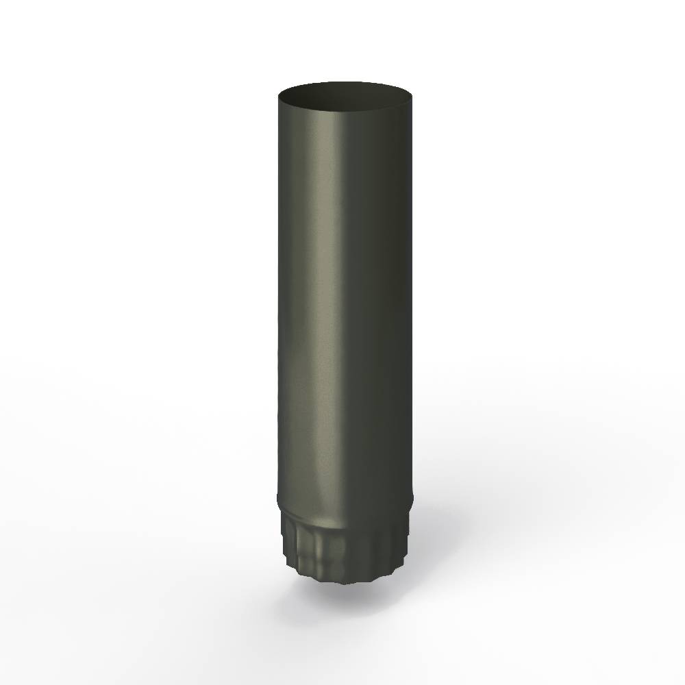 Труба водосточная оцинкованная порошок ф190х1250мм RAL 6006