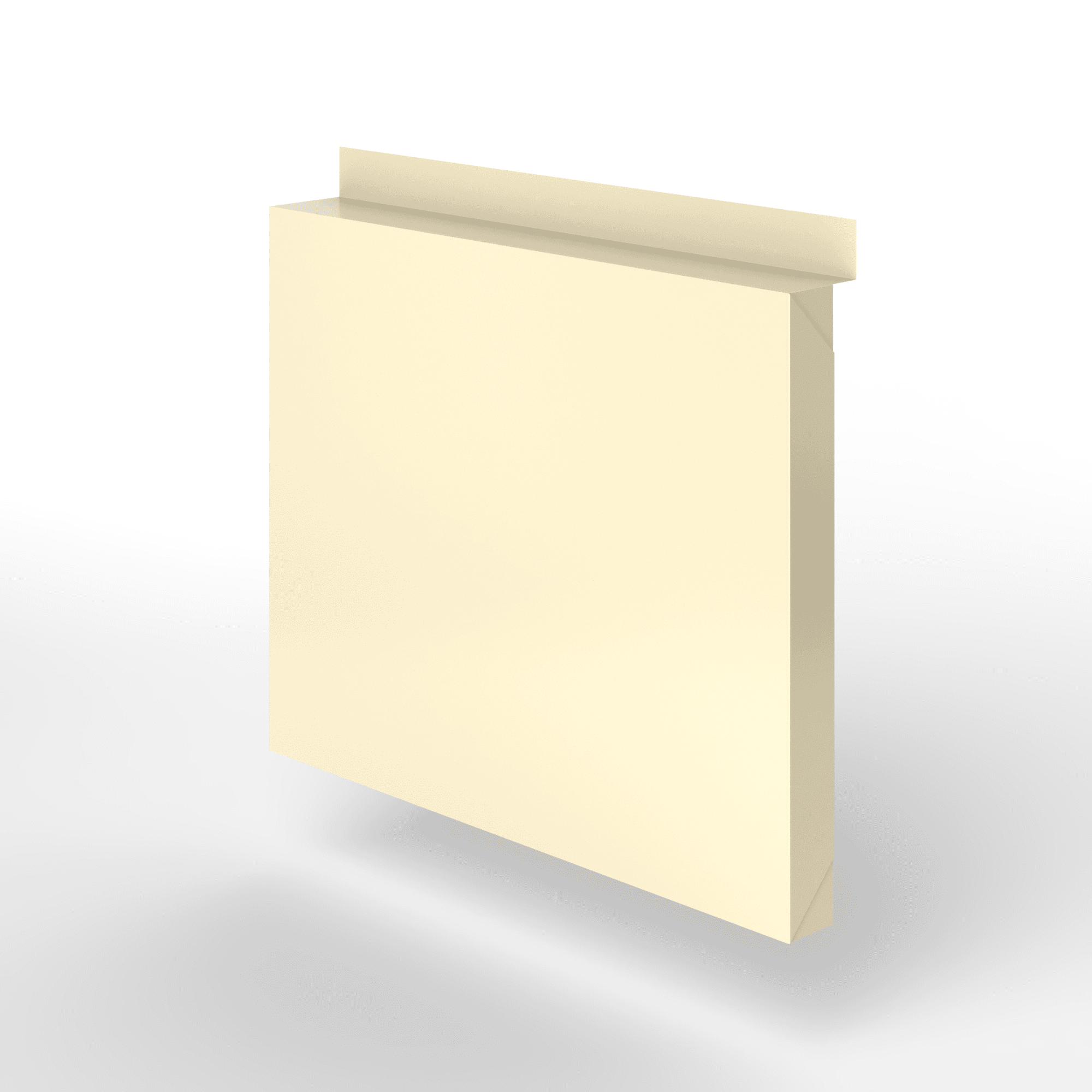 Фасадная металлокассета с иклями оцинкованная с порошковым покрытием 1мм RAL 1015