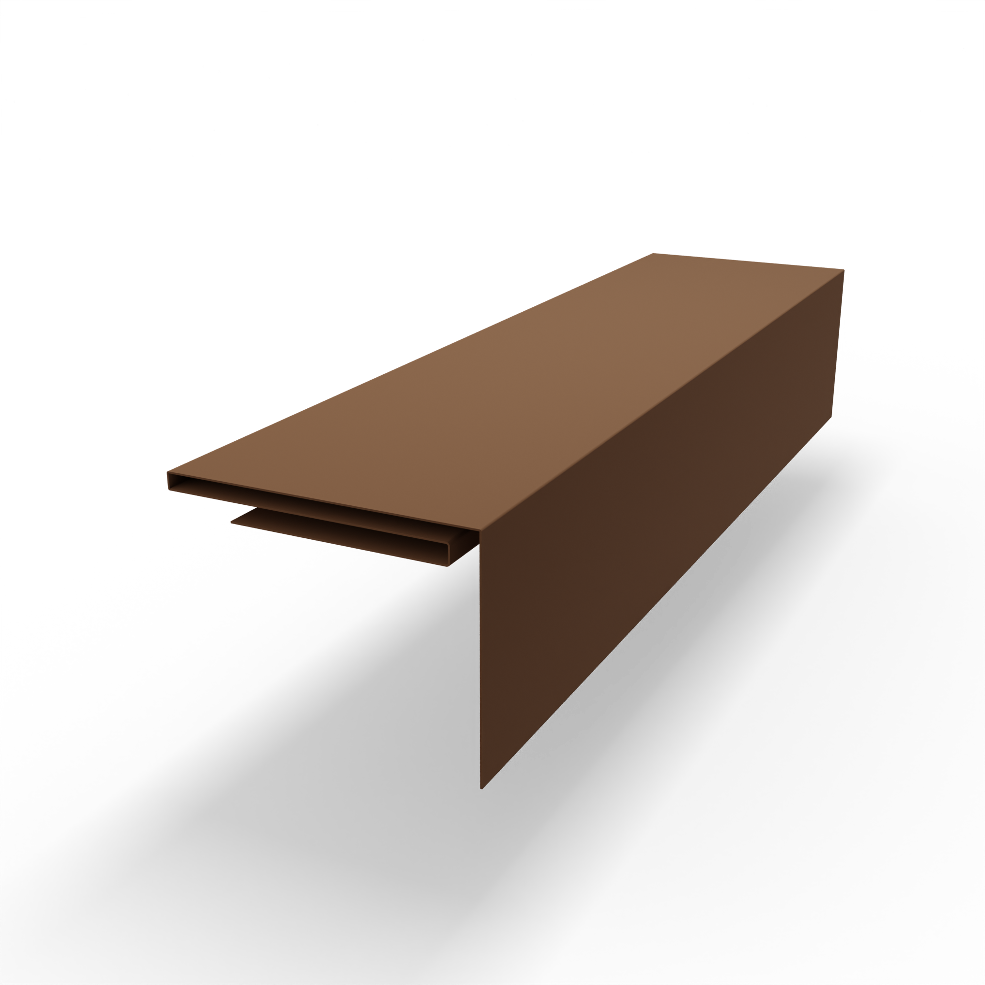 Аквилон RAL 8024 оцинкованный c порошковым покрытием 0,45мм