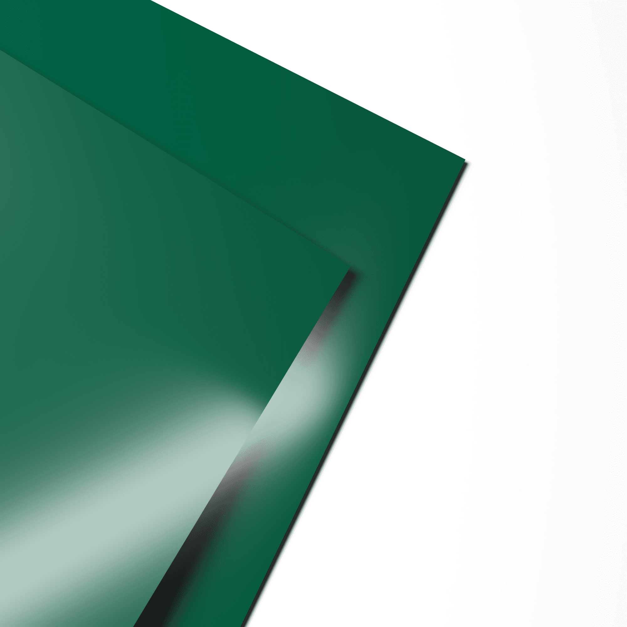 Лист оцинкованный 0,45х1250мм (RAL 6016) с полимерным покрытием (полиэстер)