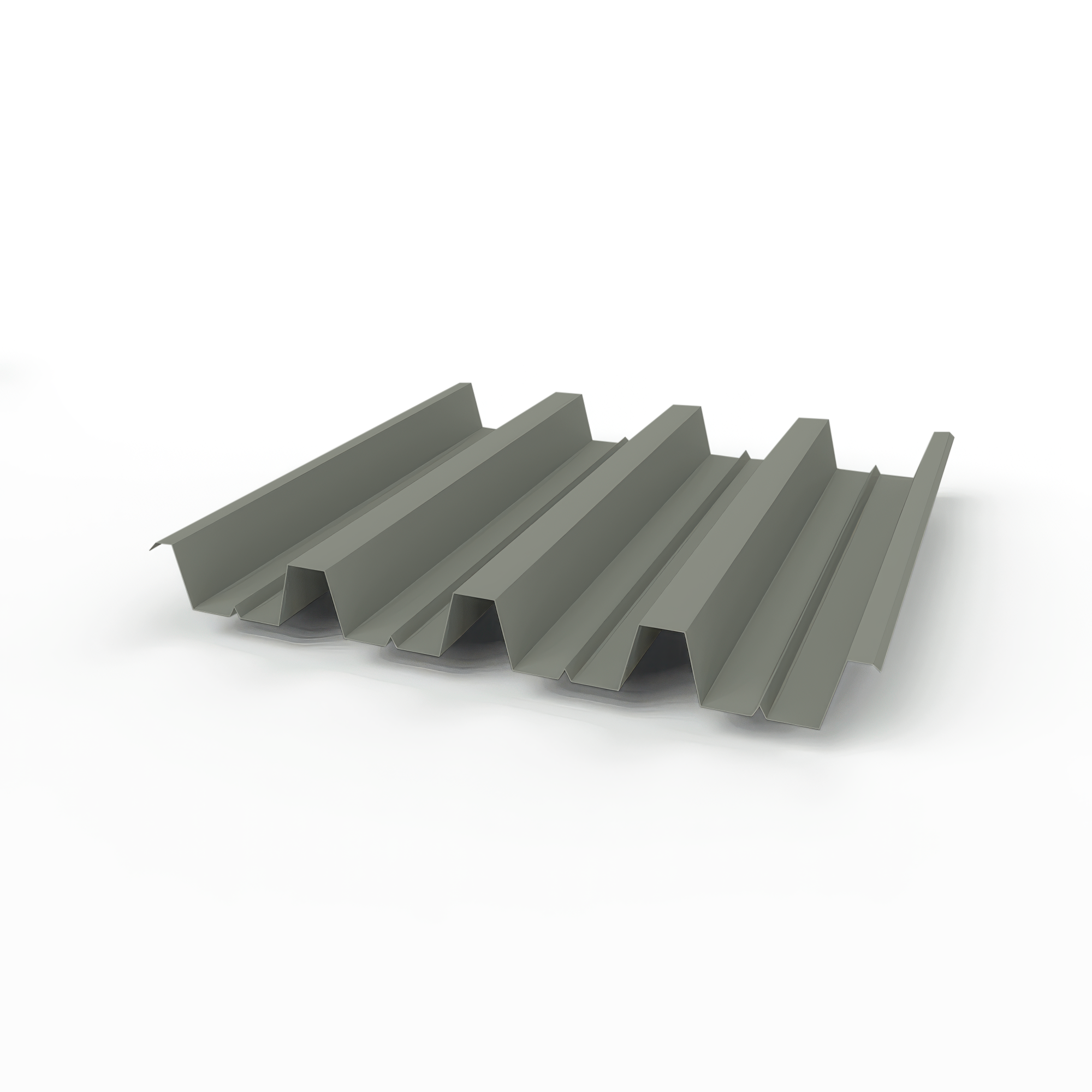 Профнастил Н60 (RAL 7023) 0,5х845мм оцинкованный, с полимерным покрытием (Полиэстер)