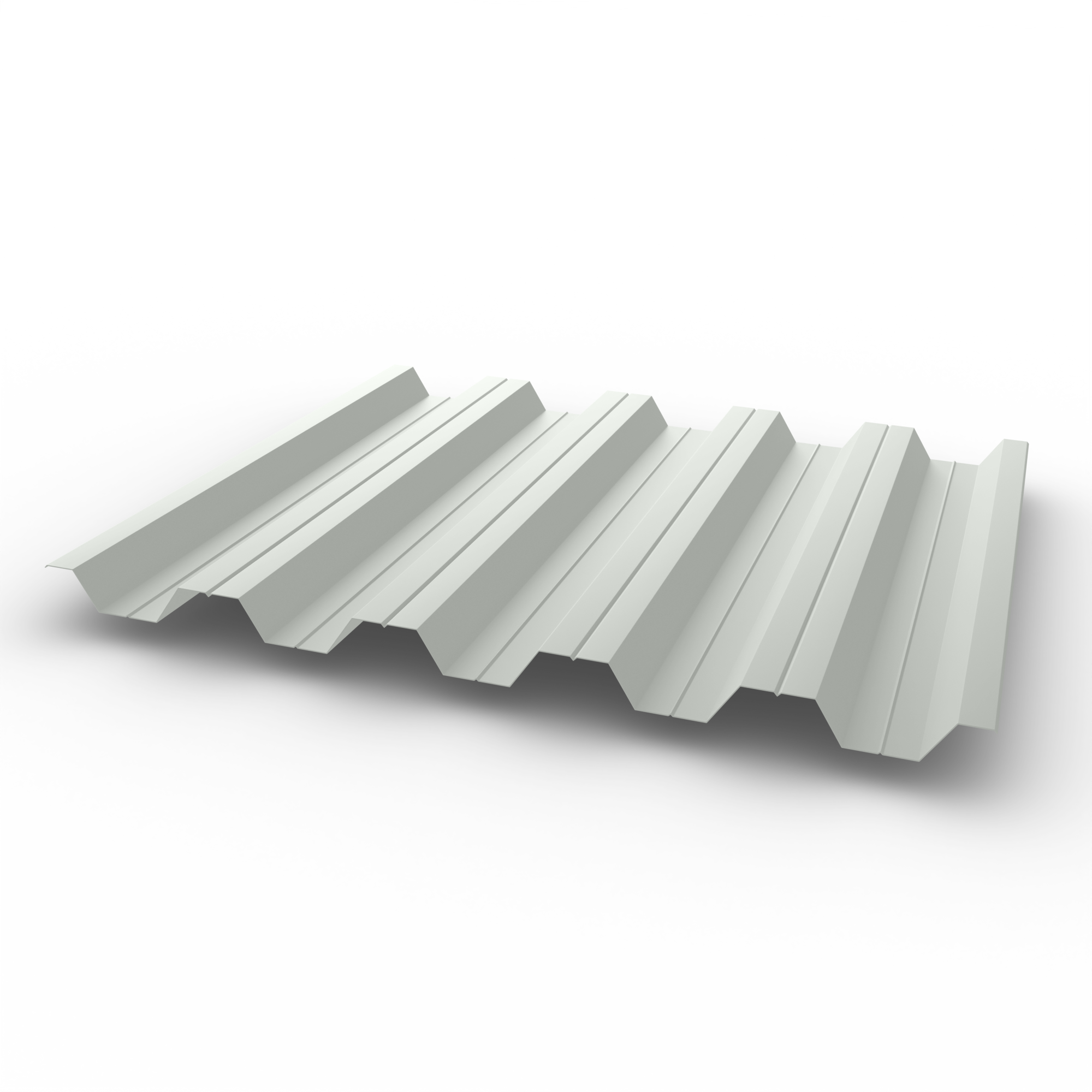 Профнастил НС35 - 0,5 - RAL 9018 оцинкованный, с полимерным покрытием (Полиэстер)