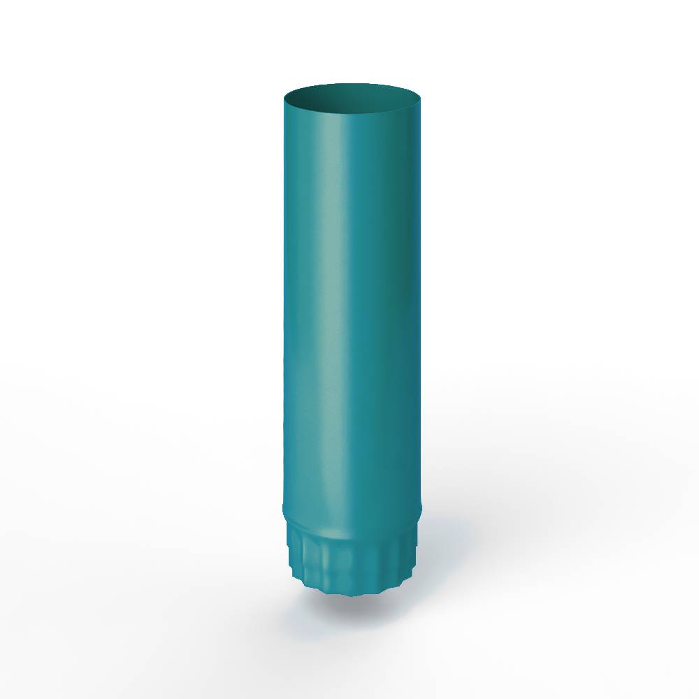 Труба водосточная оцинкованная порошок ф180х1250мм RAL 5018