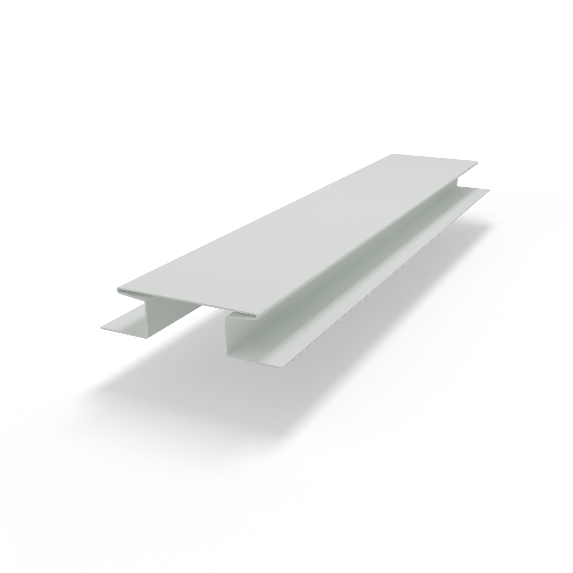 Н профиль (RAL 9003) оцинкованный с порошковым покрытием 0,45 мм