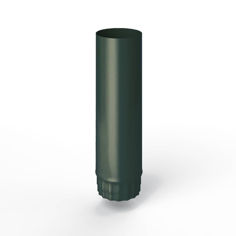 Труба водосточная оцинкованная порошок ф180х1250мм RAL 6012