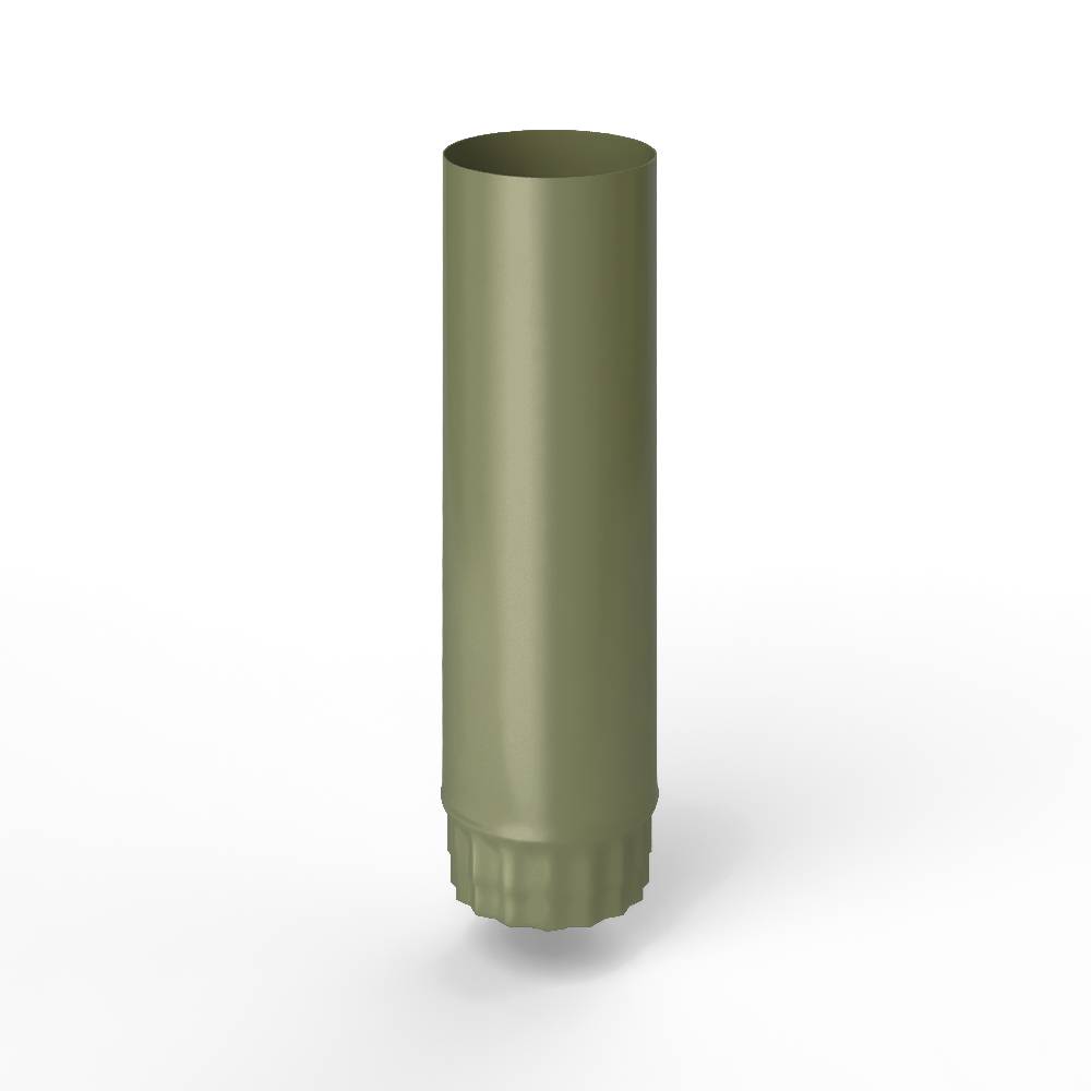 Труба водосточная оцинкованная порошок ф150х1250мм RAL 6013