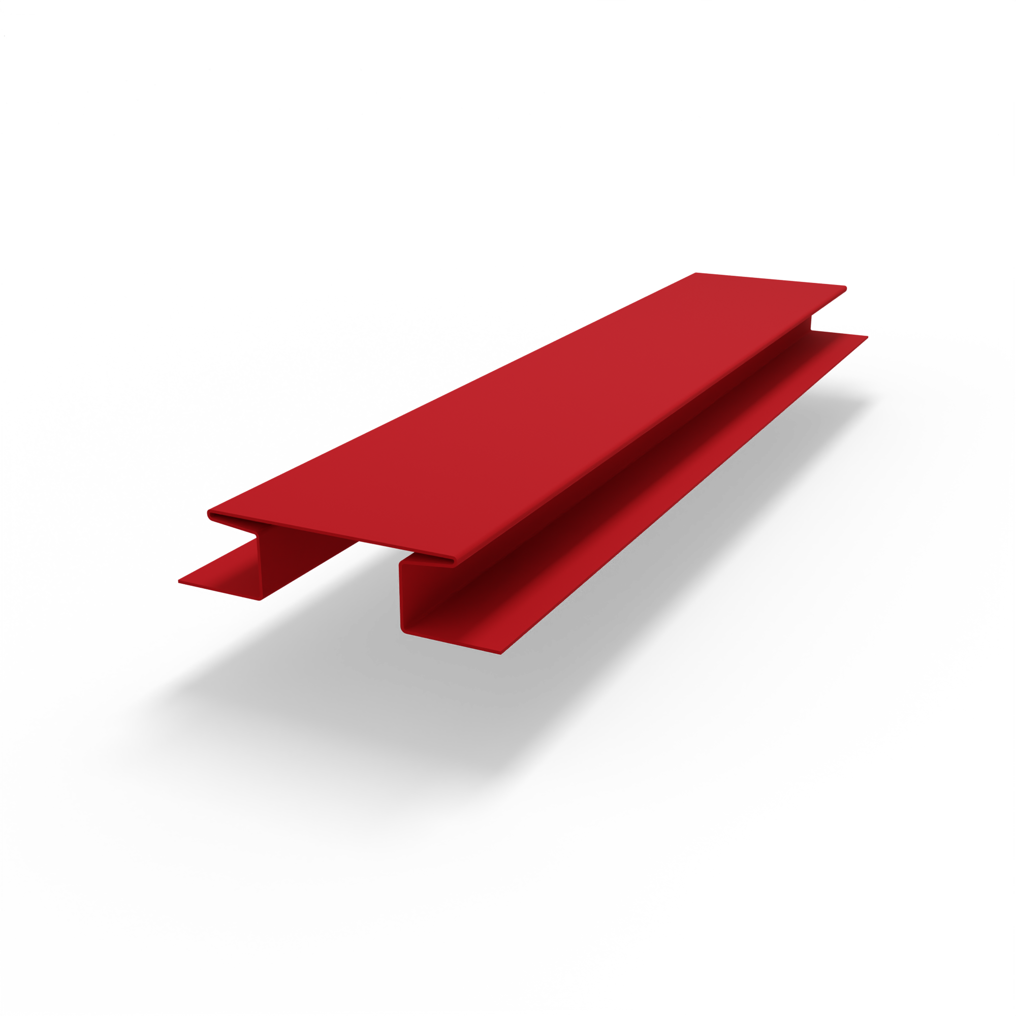 Н профиль (RAL 3020) оцинкованный с порошковым покрытием 0,45 мм