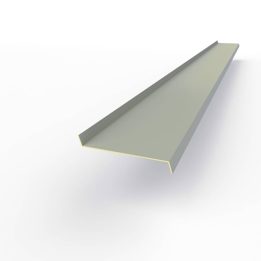 Отлив 0,7 мм RAL 7039 оконный оцинкованный c порошковым покрытием