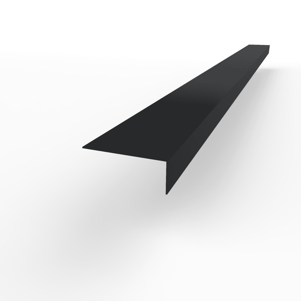 Откос оконный 0,55 мм (RAL 9004) c порошковым покрытием