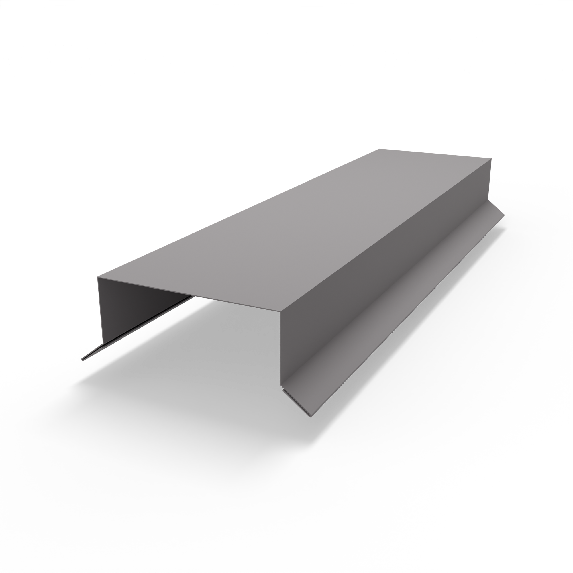 Парапет плоский RAL 7036 полиэстер 1 мм