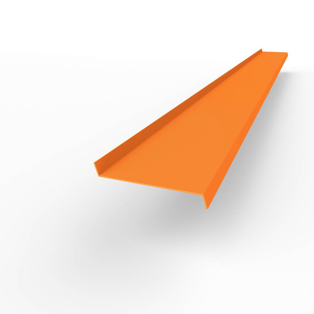 Отлив 0,5 мм RAL 2003 оконный оцинкованный c порошковым покрытием