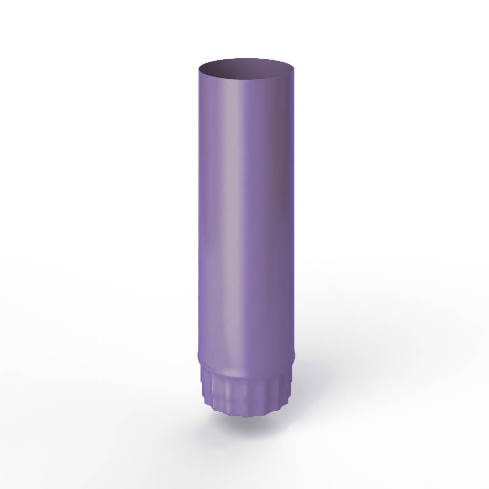 Труба водосточная оцинкованная порошок ф150х1250мм RAL 4011