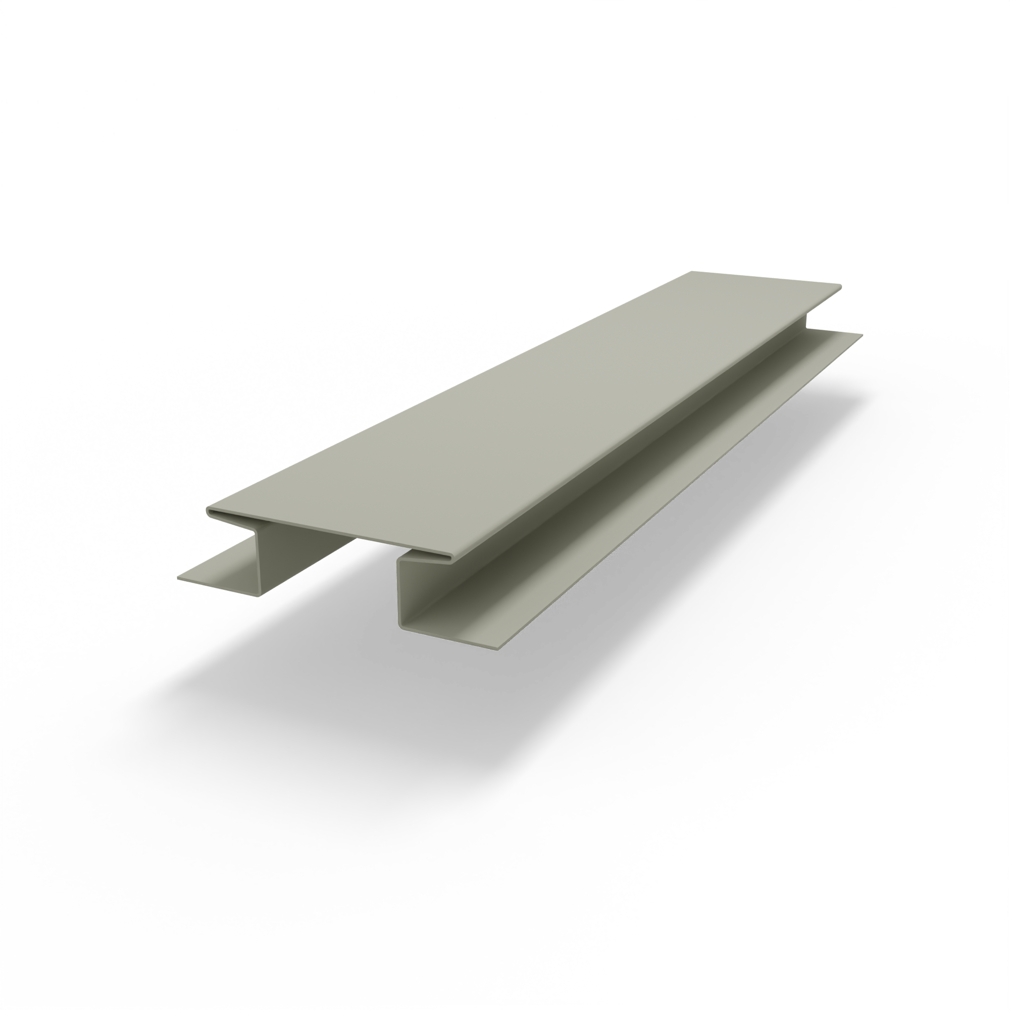 Н профиль соединительный (RAL 7032) оцинкованный с порошковым покрытием 0,45 мм