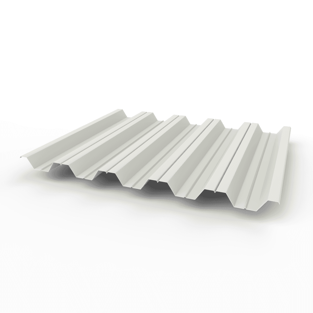 Профнастил НС35 0,7 RAL 9002 оцинкованный, с полимерным покрытием (полиэстер)