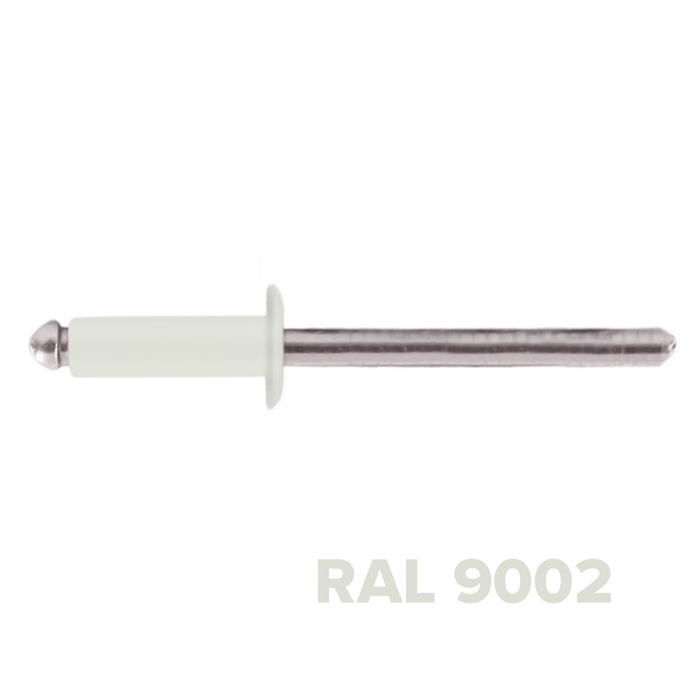 Заклепка 3.2x10 (RAL 9002) A2/A2 вытяжная