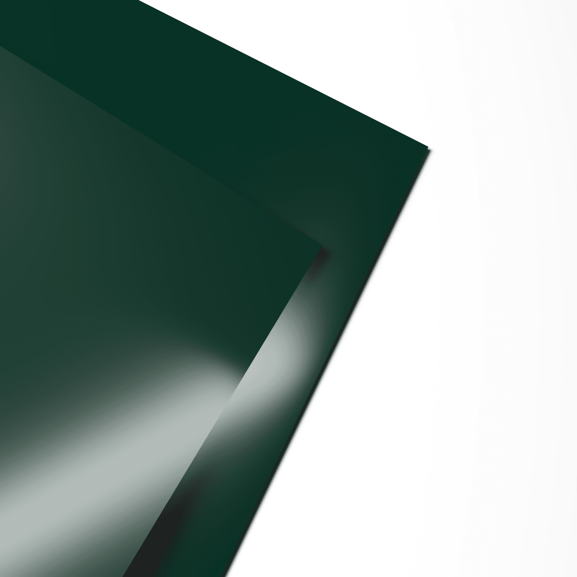 Лист оцинкованный 0,35х1250мм (RAL 6005) с полимерным покрытием (Полиэстер)