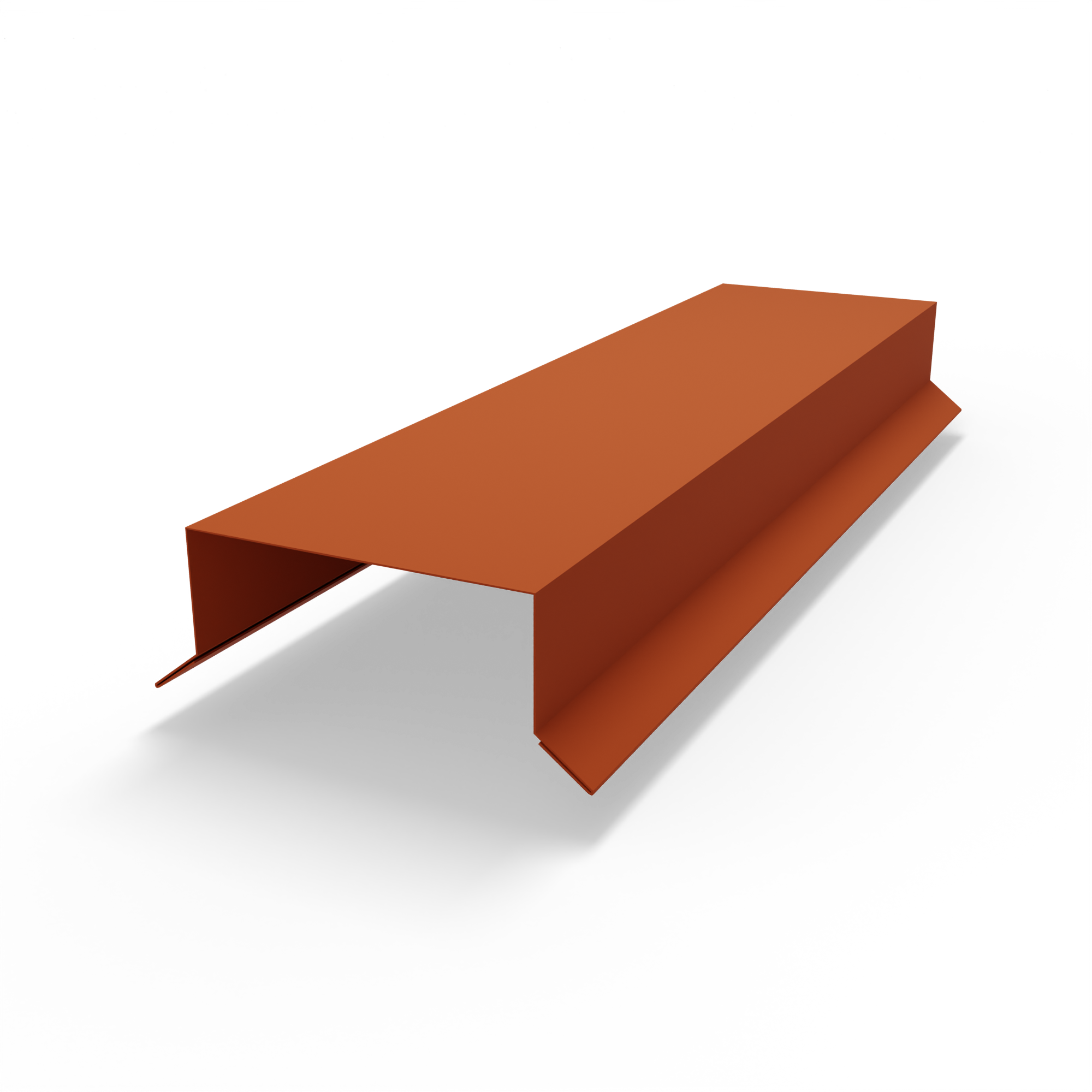 Парапет плоский RAL 2001 полиэстер 0,45