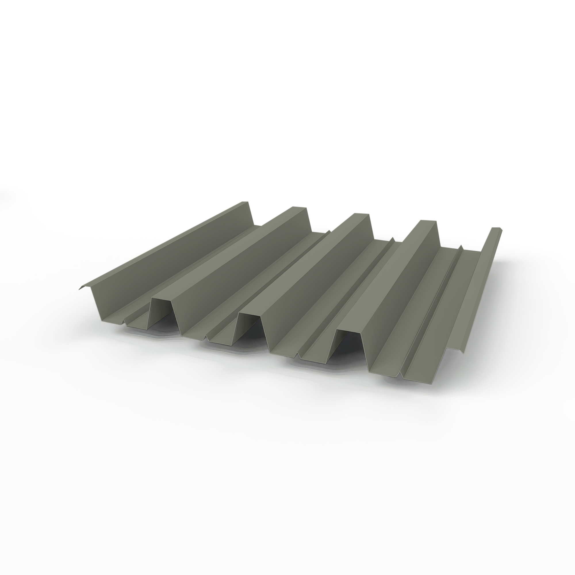 Профнастил Н60 (RAL 7003) 0,5х845мм оцинкованный, с полимерным покрытием (Полиэстер)