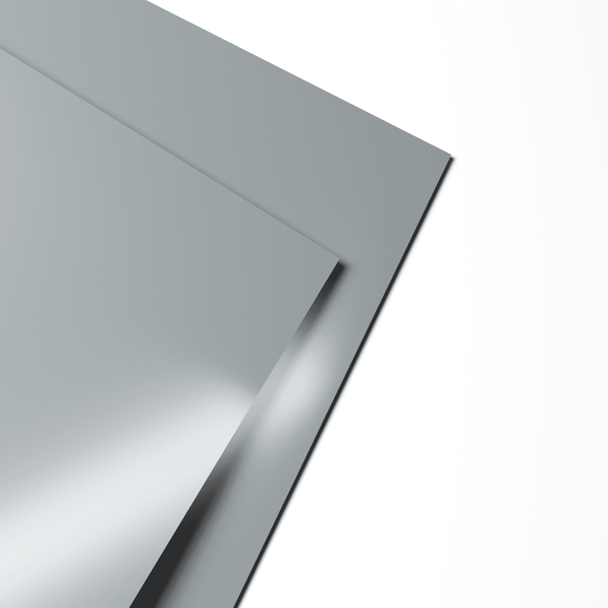 Лист оцинкованный 0,8х1250мм (RAL 7040) с полимерным покрытием (полиэстер)