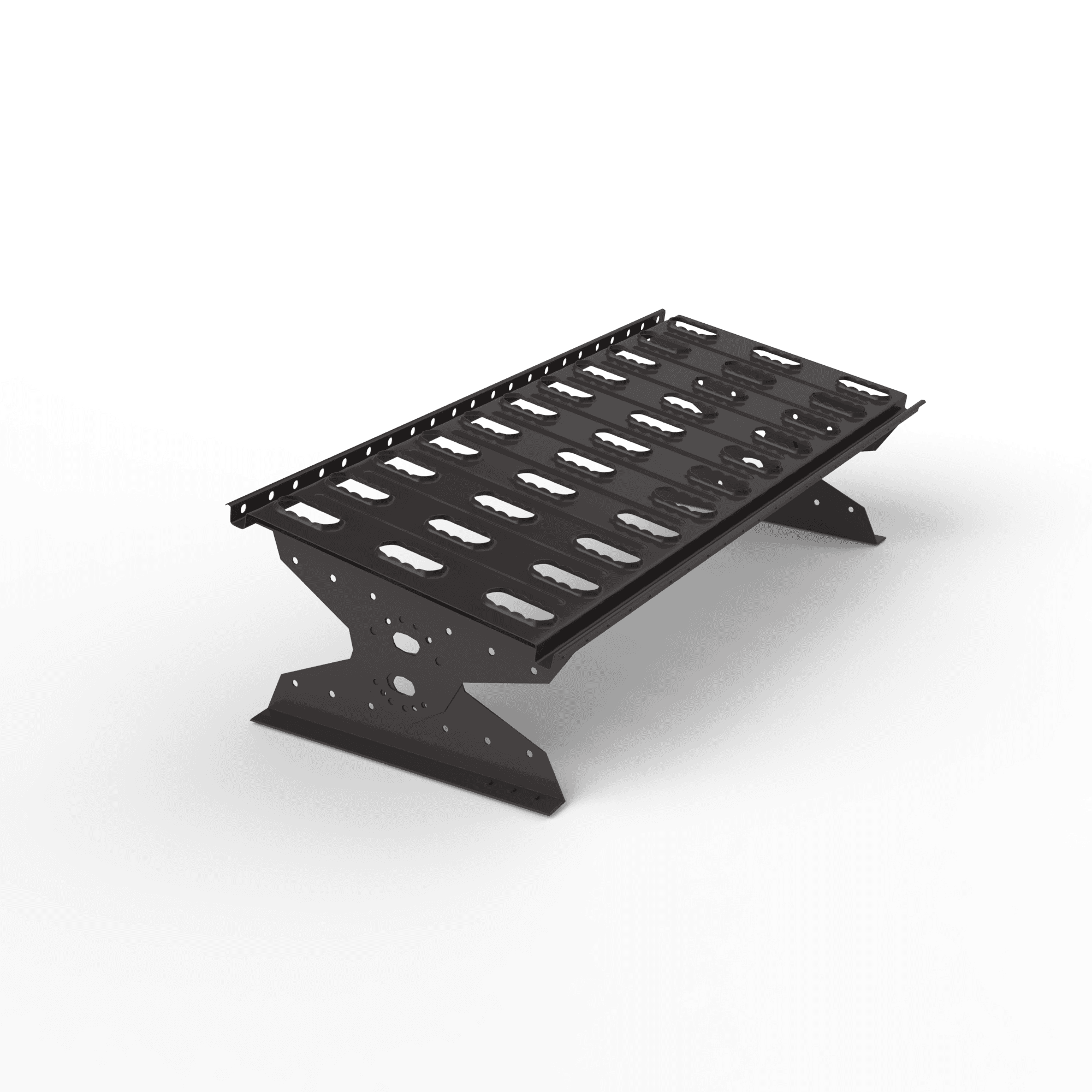 Мостик кровельный переходной универсальный 2480мм оцинкованная сталь с порошковым покрытием RAL 8019