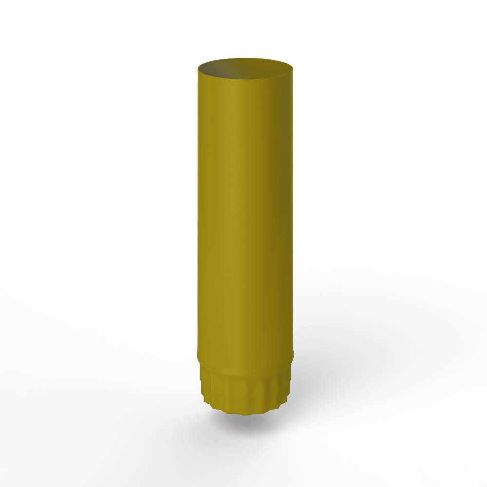 Труба водосточная оцинкованная порошок ф125х1250мм RAL 1027