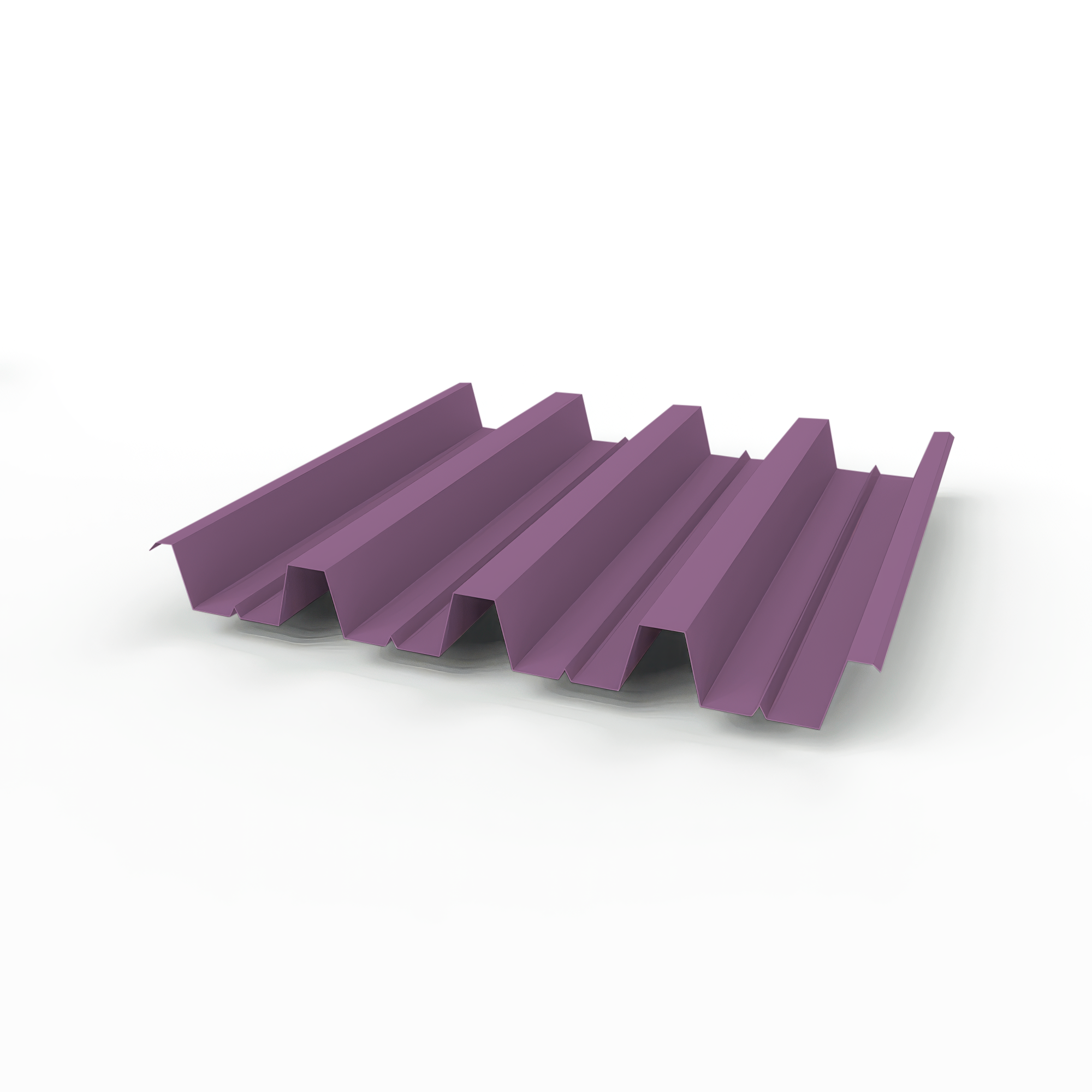 Профнастил Н60 (RAL 4001) 0,5х845мм оцинкованный, с полимерным покрытием (Полиэстер)