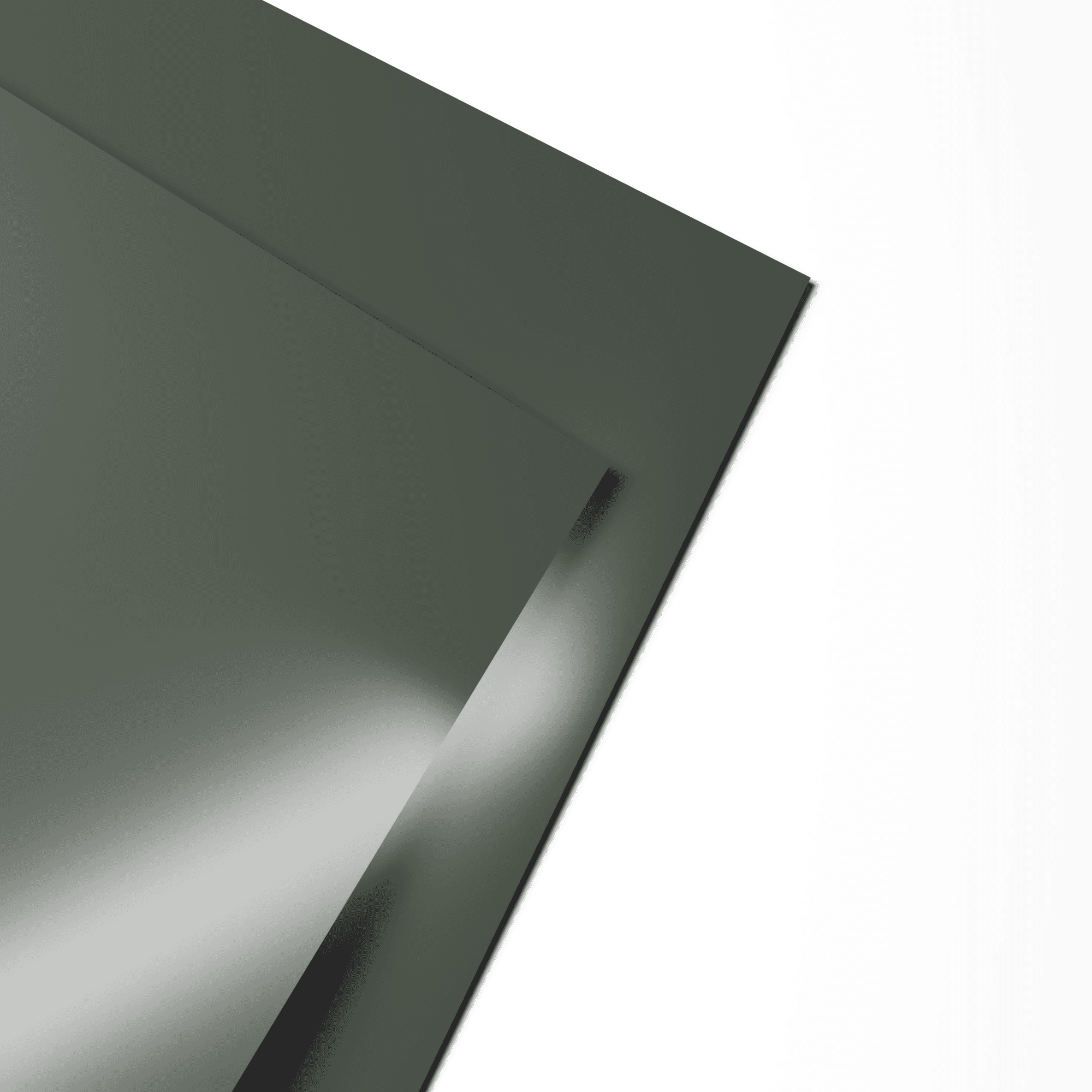 Лист оцинкованный 0,5х1250мм (RAL 7009) с полимерным покрытием (полиэстер)